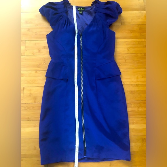 Stunning crystal front zip dress - Picture 6 of 11